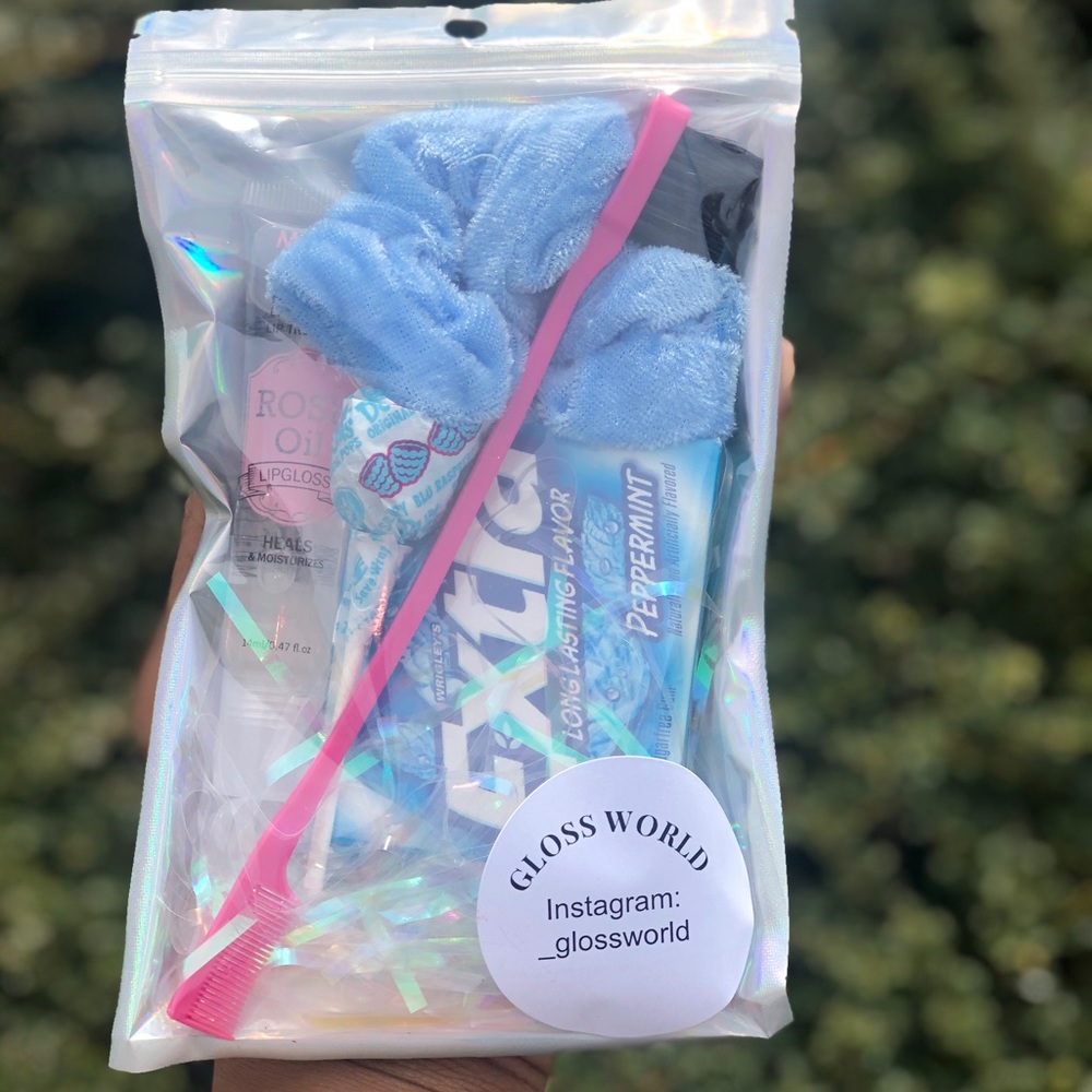 Cotton candy lip gloss bundle